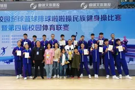 会泽实验高中喜获曲靖市校园体育联赛啦啦操比赛第一名图片