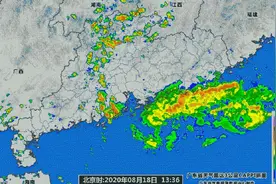 “海高斯”正面袭击广东！清远多地发布雷雨大风黄色预警......图片