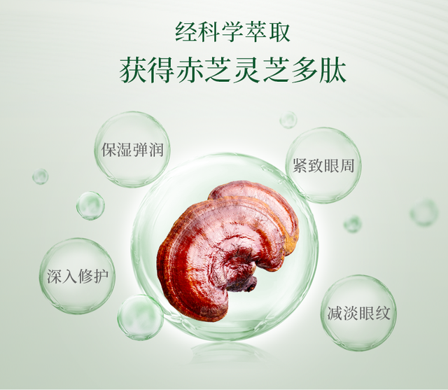 146年老字号用灵芝做眼霜，淡纹抗衰消肿，“修仙党”熬夜必备丨种草机