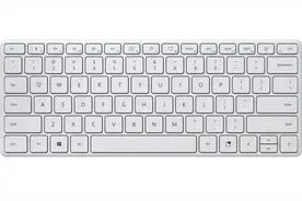 微软新款无线键盘曝光 带有一个神秘按钮图片