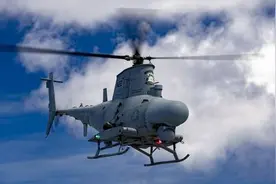 又出事！美军一架MQ-8B无人机在基地内坠毁图片