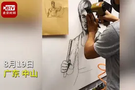 美术老师用钉子作画栩栩如生！网友：密集恐惧症在逼真面前低下了头图片