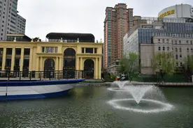 河岸景观建成，亮马河三环到四环间预计明年通航图片