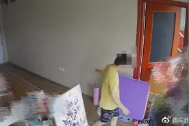 男子闯入独居女邻居家意图不轨，发现监控后竟留字条提醒关门图片