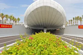 组图 | 海口文明东隧道20日下午开通图片