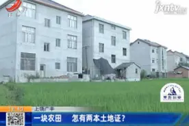 上饶广丰：一块农田 怎有两本土地证视频封面