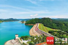 海南省十座大中型水库除险加固工程高质量竣工图片