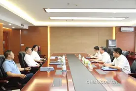 中国有色金属工业协会党委书记葛红林会见中国恩菲董事长陆志方一行图片
