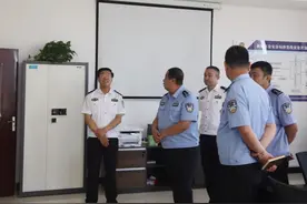 呼和浩特公安局以调研督导推动教育整顿有序开展图片