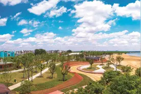 “城市绿心”鱼梁洲“美丽经济”新样板图片