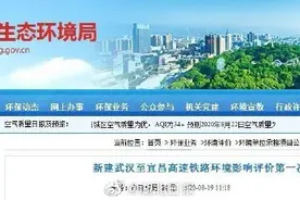 经4市、设8站！湖北新建武汉至宜昌高速铁路图片