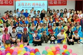 唱战歌忆峥嵘 30余位健在抗战老兵重聚成都图片