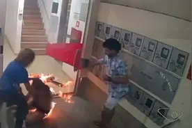 女名模与闺蜜吵架意外将自己点燃 变身火球倒地 全身近半被烧伤图片