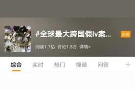 你在迪拜买的LV包可能是假的？特大跨境销假案宣判图片