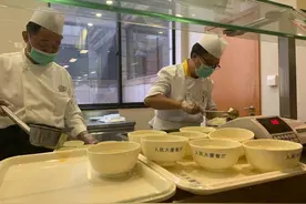 在上海市长吃饭的食堂，有没有人浪费？我们今天去看了看……图片