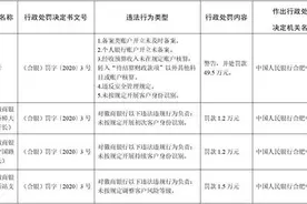 动真格！一批银行高管因客户身份识别等问题被处罚图片