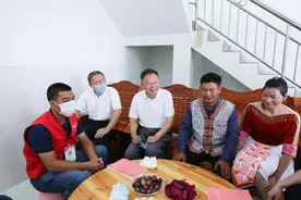 中国能建党委书记、董事长汪建平一行赴广西西林县调研定点扶贫工作图片