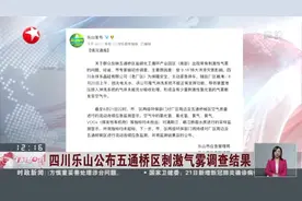 四川乐山公布五通桥区刺激气雾调查结果：永祥公司装置泄压  少量氯化氢气雾散发视频封面