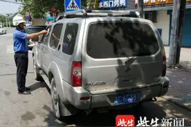 南京雨花台区板桥城管全域监控辖区违停行为图片
