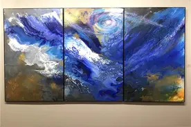 纽约《蓝色交响乐》展拉开东西艺术对话图片
