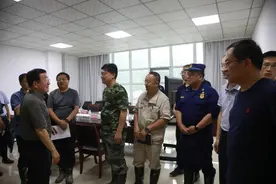 甘肃省委书记林铎视察甘肃森林消防抗洪抢险救援工作图片