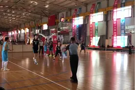 “金鸿体育杯”辽宁省学生夏季篮球联赛开赛图片