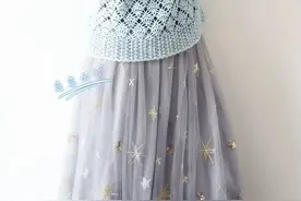 燕归时：夏季女士飞袖款显瘦小罩衫（有编织图解）图片