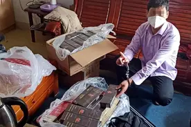 一条中华香烟只要200多元？上虞警方破获一起销售假烟案图片