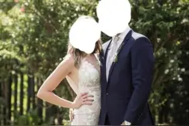 婚礼上女孩漂亮婚纱受人瞩目 后被发现她其实不是新娘图片