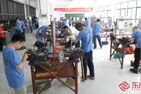 “毫发必争”2020年三明市钳工技能竞赛举行图片