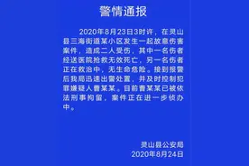 广西灵山县发生一起故意伤害案件，造成一死一伤图片