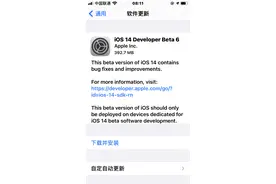 苹果正式发布iOS 14 和 iPadOS 14第六个测试版图片