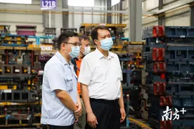 抓好安全生产，中堂镇委书记带队检查图片