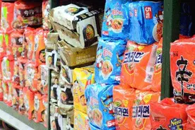 韩媒：韩国方便面对华出口量最多 一年达4万吨图片