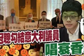 罗冠聪勾结意大利政客 抹黑香港和华为 港媒批：不自量力图片
