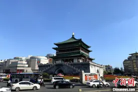 600余年西安钟楼历时70多天修缮恢复对外开放图片