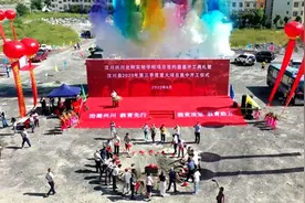 可容纳4200名学生！兴川北附实验学校在汶川开建图片
