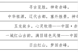 【快来围观】赤峰形象推介语评选结果揭晓啦！图片