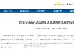 重磅！天津这条地铁线路有重大调整图片