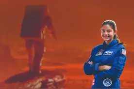 高中女生将成为登陆火星第一人？图片