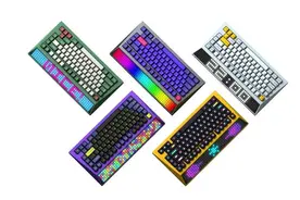 怒喵科技首批新品发布 无线键盘拥有LED灯阵图片