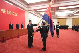 【向警旗敬礼】训词精神在鄂州公安引发强烈反响图片