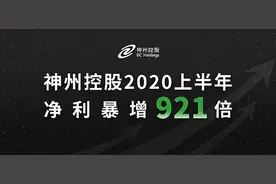 燕云DaaS助推新基建 神州控股2020上半年净利暴增921倍图片