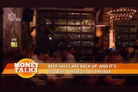 BEER SALES ARE BACK UP,AND IT’S NOT JUST THE BOYS AT THE BAR
