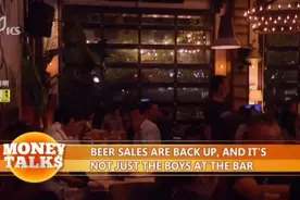 BEER SALES ARE BACK UP,AND IT’S NOT JUST THE BOYS AT THE BAR
