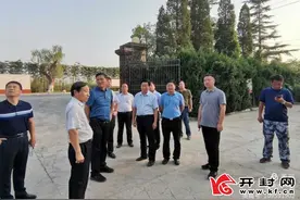 城乡一体化示范区领导督导西干渠至黄河观景台沿线环境整治提升情况图片