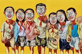 曾梵志《面具系列1996 NO.6》以1.61亿元创拍卖新高图片