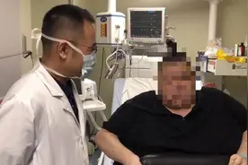 五百多斤胖小伙接受“减重手术”已瘦一百斤，曾睡断医院床板图片