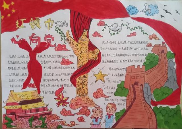 祝贺！“红领巾心向党”手抄报优秀作品征集活动获奖作品揭晓
