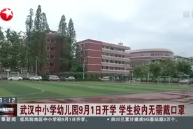 武汉中小学幼儿园9月1日开学  学生校内无需戴口罩视频封面